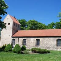 Die evangelische Kirche in  Klein Quenstedt
