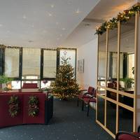 Ganz weihnachtlich geschmückt