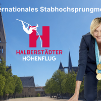Zweifache Olympiasiegerin Heike Drechsler verleiht Halberstadts Stabhochsprung Premiere besondere Strahlkraft