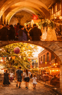 Sommer- und Weihnachtshöfe &copy; Stadtmarketing Halberstadt, KI generiert