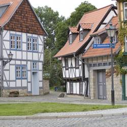 Fachwerkstra&szlig;e in Halberstadt [(c): Mathias Kasuptke]