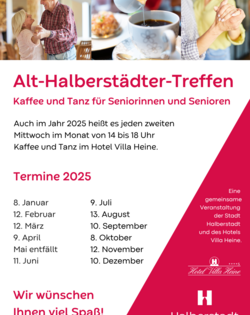 Alt Halberstädter Treffen 2025 Jahresübersicht 2025