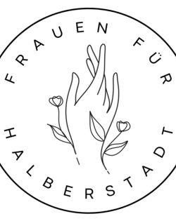 Logo frauen für hbs weiß