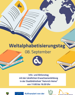 Plakat Weltalphabetisierungstag 2025
