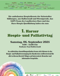 1. Harzer Hospiz- und Palliativtag VAK 1. Harzer Hospiz und Palliativtag