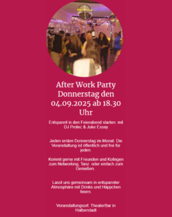 After Work Party 04.09.2025 VAK After Work Party