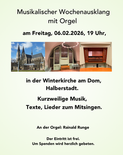 VAK   Musikalischer Wochenausklang mit Orgel