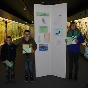 Jüngste Vogelmaler ausgezeichnet © Stadt Halberstadt/Pressestelle