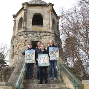 Hoch hinaus – ÖSA-Kalender 2020 zeigt Halberstädter Belvedere-Turm © Stadt Halberstadt/Pressestelle