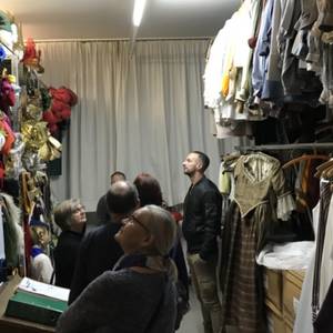 Tag der offenen Tür im Theater Halberstadt © Anne Oehring Führung im Theater-Fundus Halberstadt