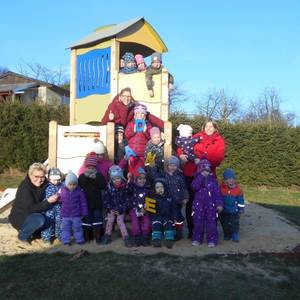 Danke sagen die Holzbergwichtel © Kita Holzbergwichtel