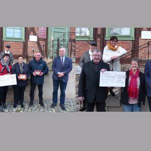 Kulturdorfverein und Schachverein spenden für Schachmuseum © Stadt Halberstadt, Pressestelle