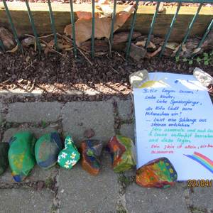 Stein für Stein Zusammensein © Kita Sonnenschein