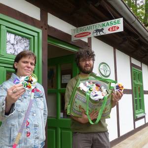 Schmetterlinge für Tiergartenbesucher © Stadt Halberstadt