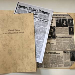 Zeitungsmappe © Städtisches Museum Halberstadt