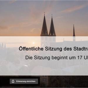 Liveübertragung der Stadtratssitzung vom 10.12.2020 stadtratssitzung youtube