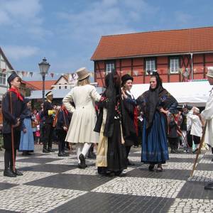 Lebendschach © Schachmuseum Ströbeck