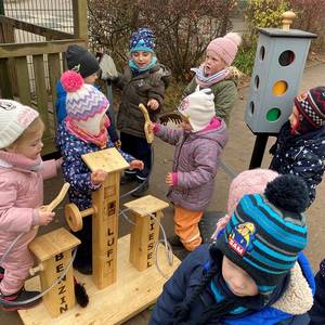 Vorweihnachtliche Überraschungen in der Ströbecker Kita Sonnenschein © Stadt Halberstadt/Kita Sonnenschein Ströbeck