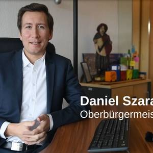 OB Szarata richtet sich mit Videobotschaft an die Halberstädter © Stadt Halberstadt, Öffentlichkeitsarbeit
