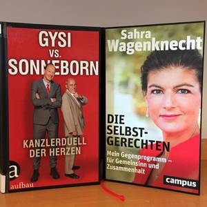 Die Selbstgerechten und Gysi vs. Sonneborn - Unsere Buchtipps dieser Woche
