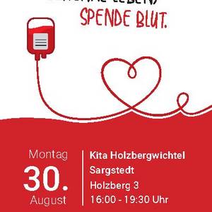 Großer Wettbewerb in Sargstedt „Blutspende Gewinnspiel über 100 Euro“ © DRK