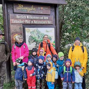 Kita Holzbergwichtel pflanzen Bäume für den Nationalpark Harz