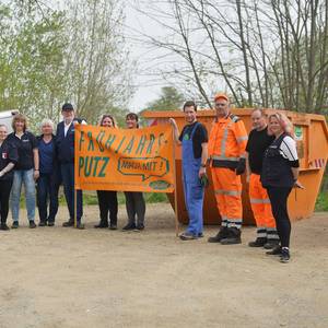 Frühjahrsputz 2024 gestartet ©Stadt Halberstadt