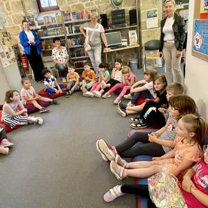 Wer wird wohl den Malwettbewerb gewinnen? ©Stadtbibliothek Halberstadt