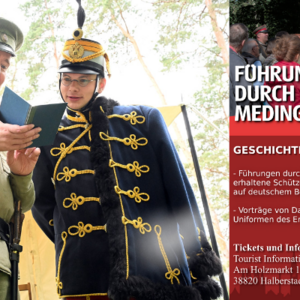 Zeitreise an der Medingschanze ©Stadt Halberstadt / Holger Wegener
