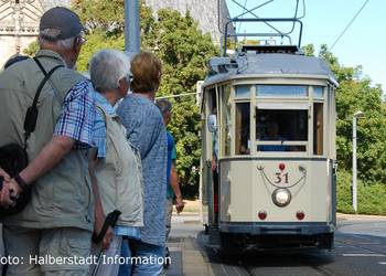 Rundfahrt mit der historischen Straßenbahn