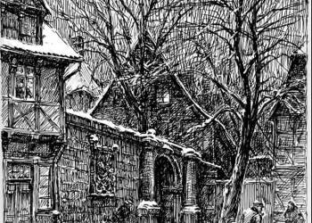 Winter in Halberstadt von W. Gemm
