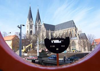 Blick vom Martiniplan zum Domhang