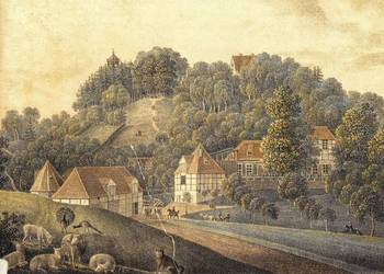 Landschaftspark Spiegelsberge - alte Postkarte