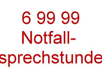 Notfallsprechstunde