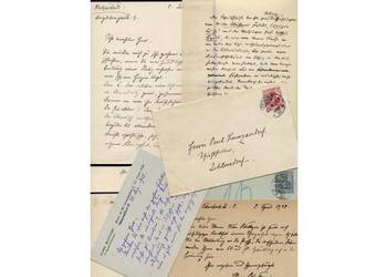 Ein Konvolut bestehend aus 28 Autographen (1903  1920) kehrte durch einen käuflichen Nachlasserwerb jüngst von Berlin nach Halberstadt zurück.