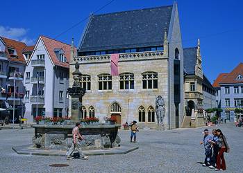 Das Rathaus von Halberstadt