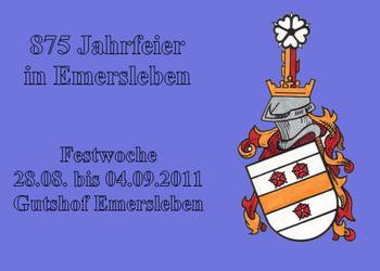 875 Jahre Emersleben