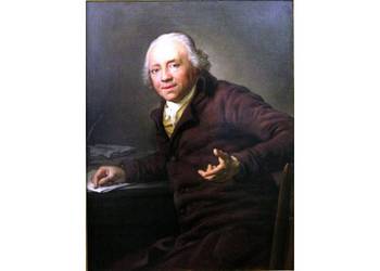Porträt Friedrich Nicolai, gemalt von Anton Graff, 1793/95, Privatbesitz