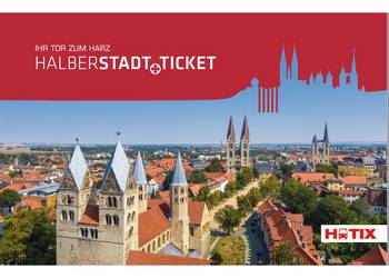 Titelseite Halberstadt-Ticketheft 2022 [(c): Tourist Info Halberstadt]