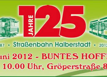 125 Jahre Straßenbahn Halberstadt