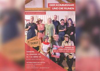 Theater im Schäferhof Langenstein - Der Kommissar und die Runen