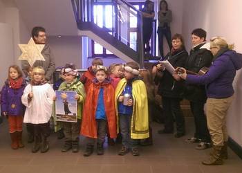 Sternensinger in der Stadtverwaltung