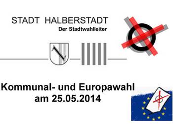 Kommunal- und Europawahl am 25.05.2014