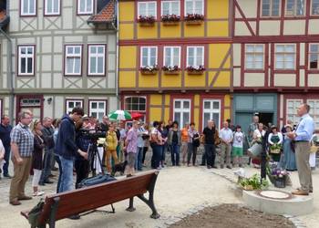 Eröffnung der Bürgergärten in der Judenstraße