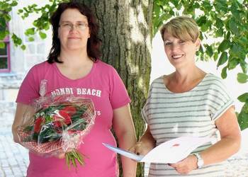Anke Siebert und Christina Wagner (v.l.)