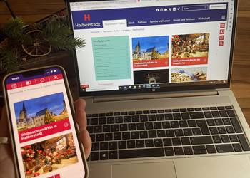 Weihnachtliche Angebote online gebündelt ©Stadt Halberstadt