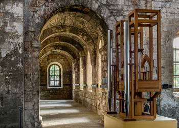 Das John-Cage-Orgel-Kunst-Projekt im Burchardikloster [(c): Tourist Info, Ulrich Schrader]