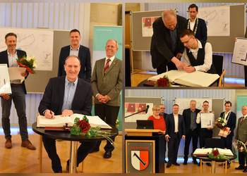 SV Martineum Halberstadt e.V. zum „Verein des Jahres“ sowie Leichtathlet Robert Stark als „Persönlichkeit des Jahres“ 2024 geehrt ©Stadt Halberstadt