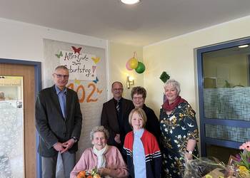 Ursula Kraul aus Halberstadt feierte 102. Geburtstag