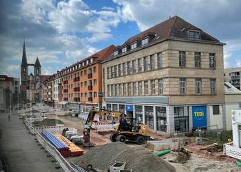 Informationen zum Breiten Weg ©Stadt Halberstadt